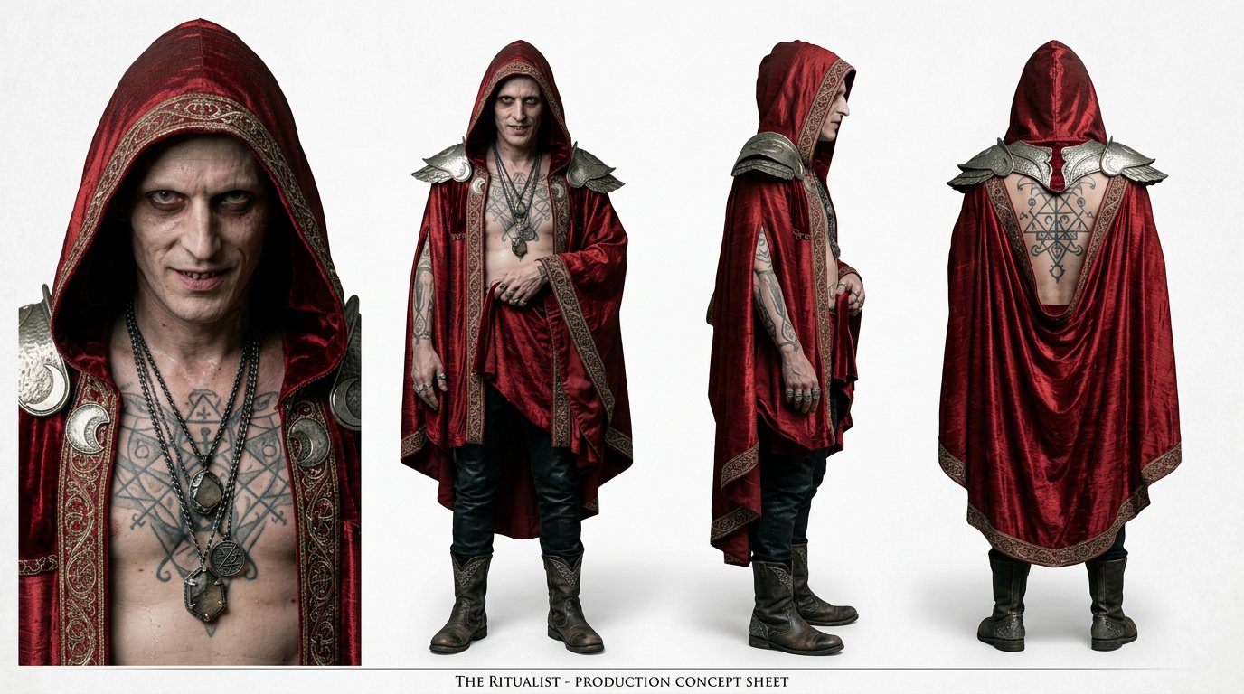 The Ritualist concept sheet