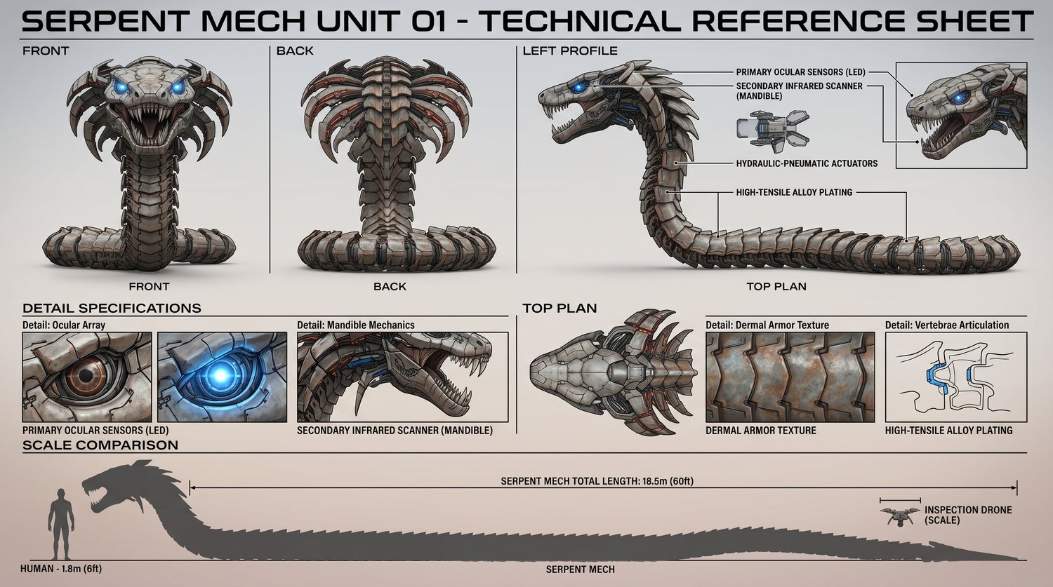 Serpent Mech reference